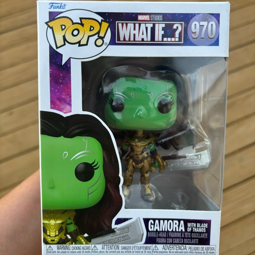 Funko Pop! Marvel What If...? Gamora with Blade of Thanos